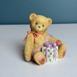 Enesco Cherished Teddies "Being Nine Is Really Fine" Vintage Figurine T70